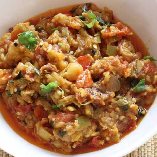 Baingan Bhartha.