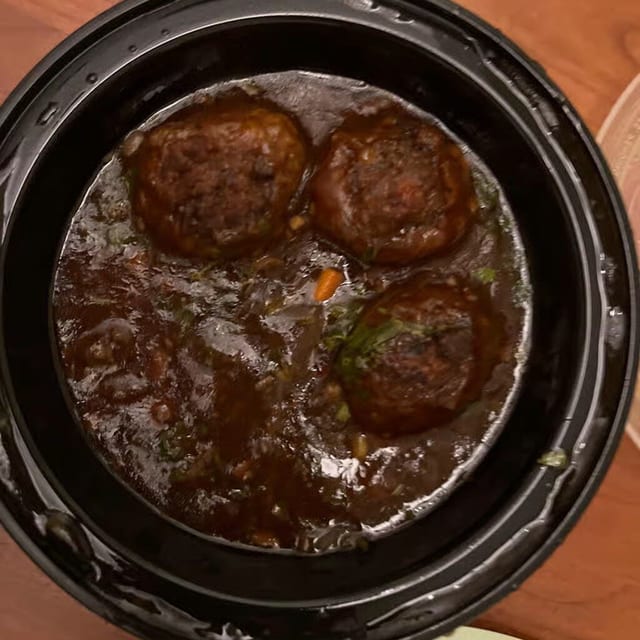Vegetable Manchurian.