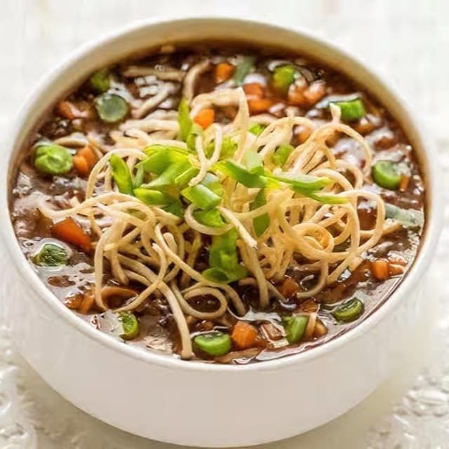 Veg Munchow Soup.