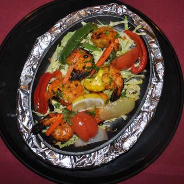 Tandoori Shrimp.