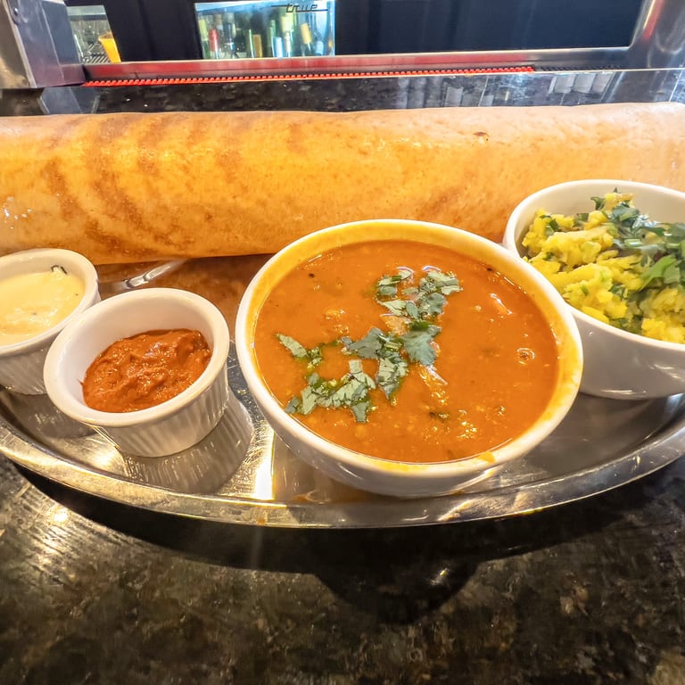 Delicious Masala Dosa and More